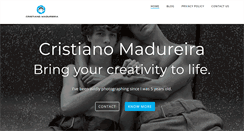 Desktop Screenshot of cristianomadureira.com